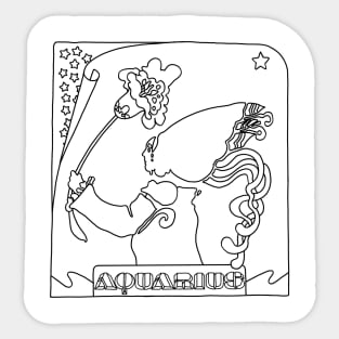 AQUARIUS Sticker